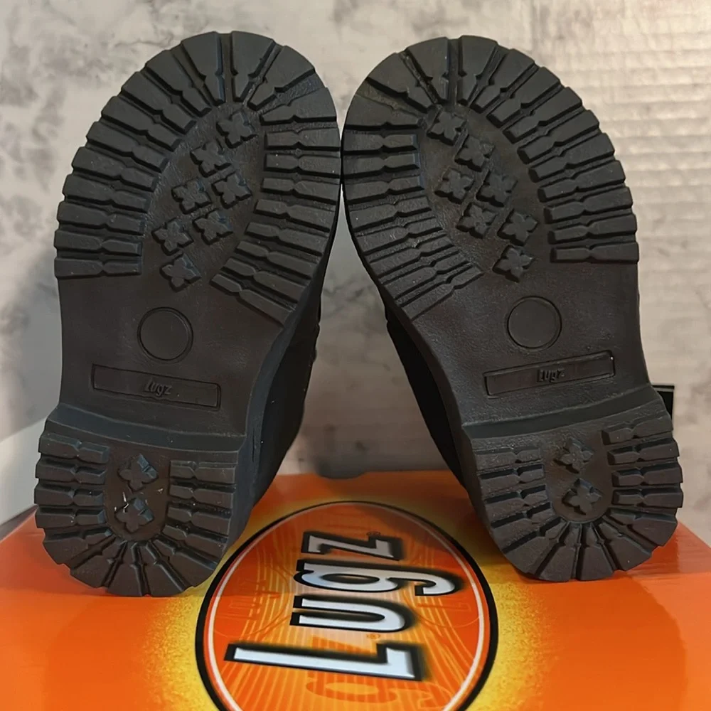 Girls Lugz Toddler Size 5 Black Convoy Booties NWT‎